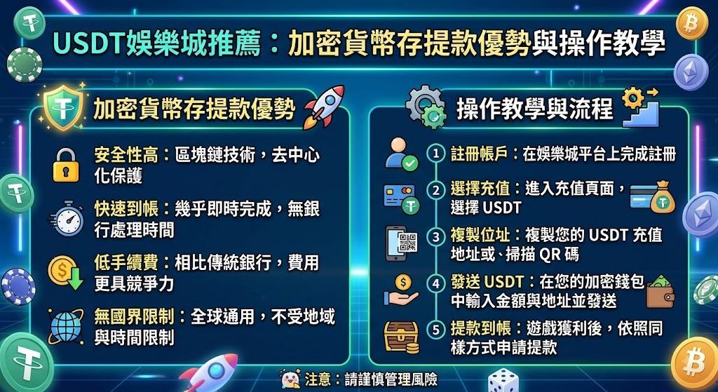 告別凍卡風險!立即查看 USDT 娛樂城推薦,解鎖秒速存提 告別凍卡風險!立即查看 USDT 娛樂城推薦,解鎖秒速存提